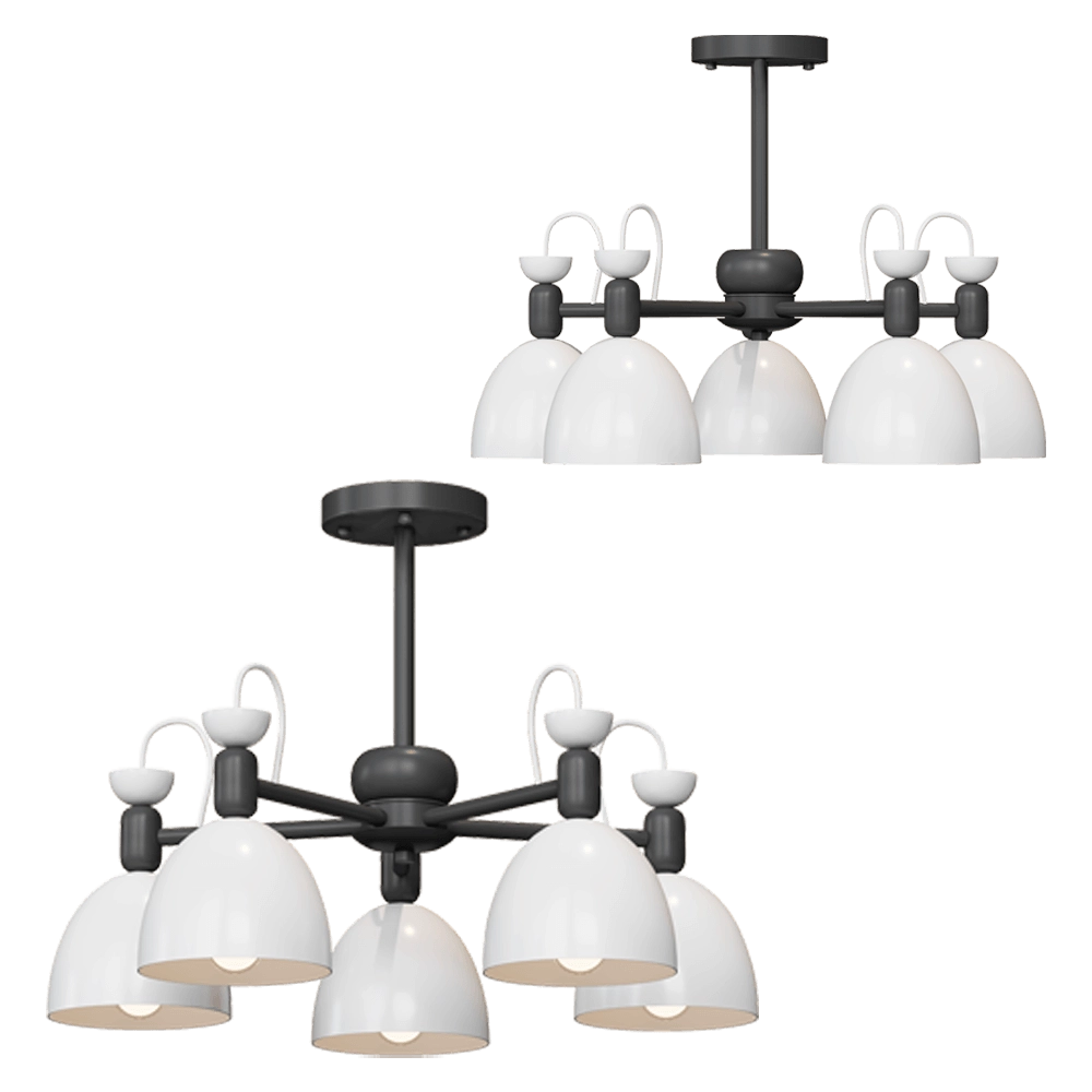 Lumion – Chandelier Fiona 3687/5C 3D Model