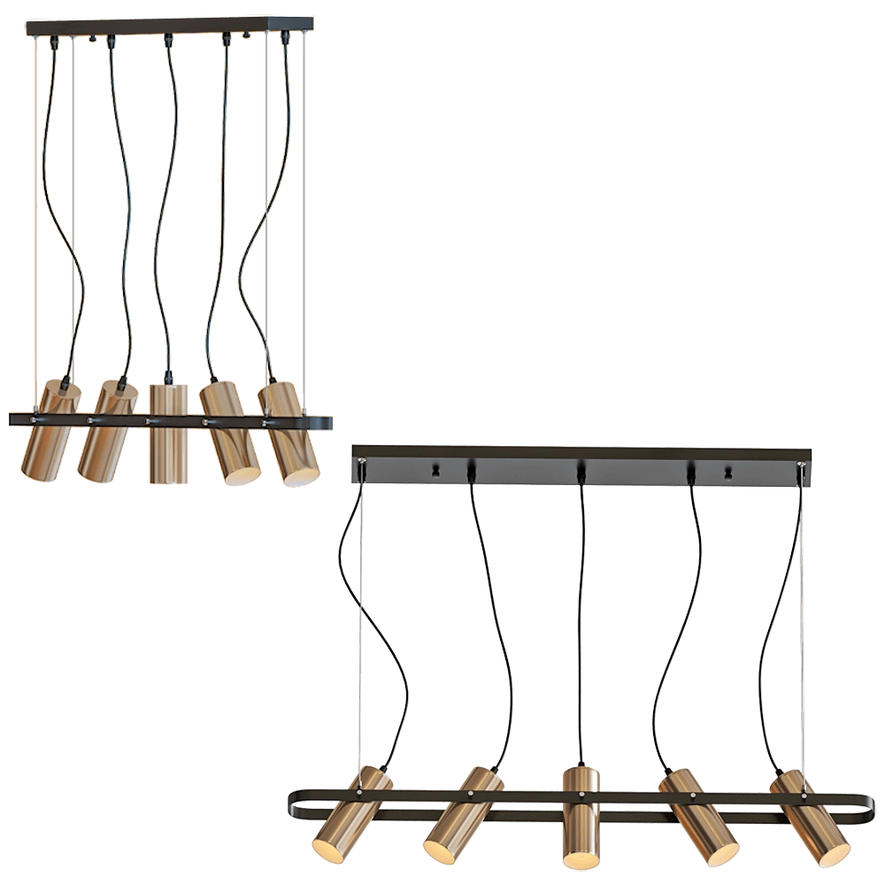 Lumion – Pendant lamp Claire 3714/5 3D Model