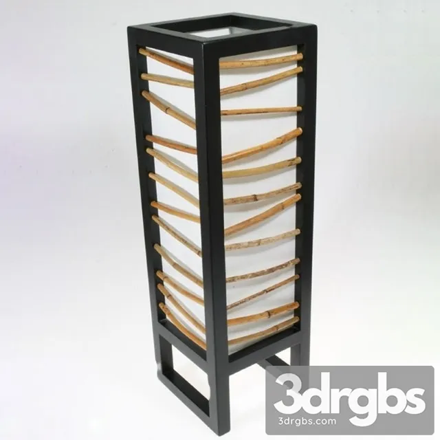 Lumisky Ledsolar Lamp Stripy Grijs 3D Model Download