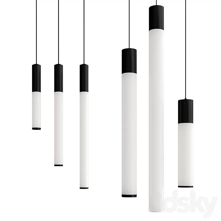 LUMISTIK pendant lamp collection 3D Model LUMISTIK pendant lamp collection 3D Model