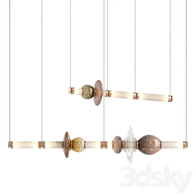 Luna Chandelier – One Tier – Large 3D Model Luna Chandelier – One Tier – Large 3D Model