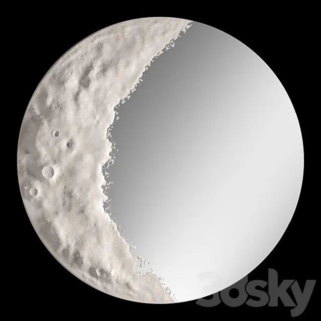 Luna Mirror by Mercado Collective 3DModel
