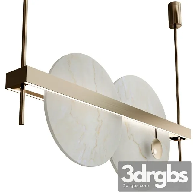 Luna Nouva Pendant Lamp By Patrizia Volpato 3D Model Download Luna Nouva Pendant Lamp By Patrizia Volpato 3D Model Download
