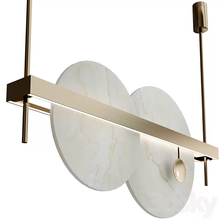 LUNA NUOVA Pendant lamp By Patrizia Volpato 3D Model Free Download