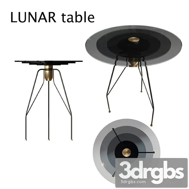 Lunar Table 3D Model Download