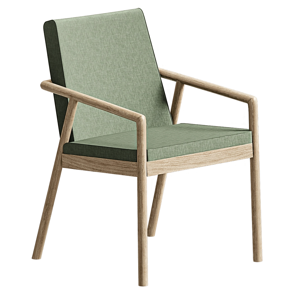 Lundbergs Möbler – Armchair Leo 3D Model Lundbergs Möbler – Armchair Leo 3D Model