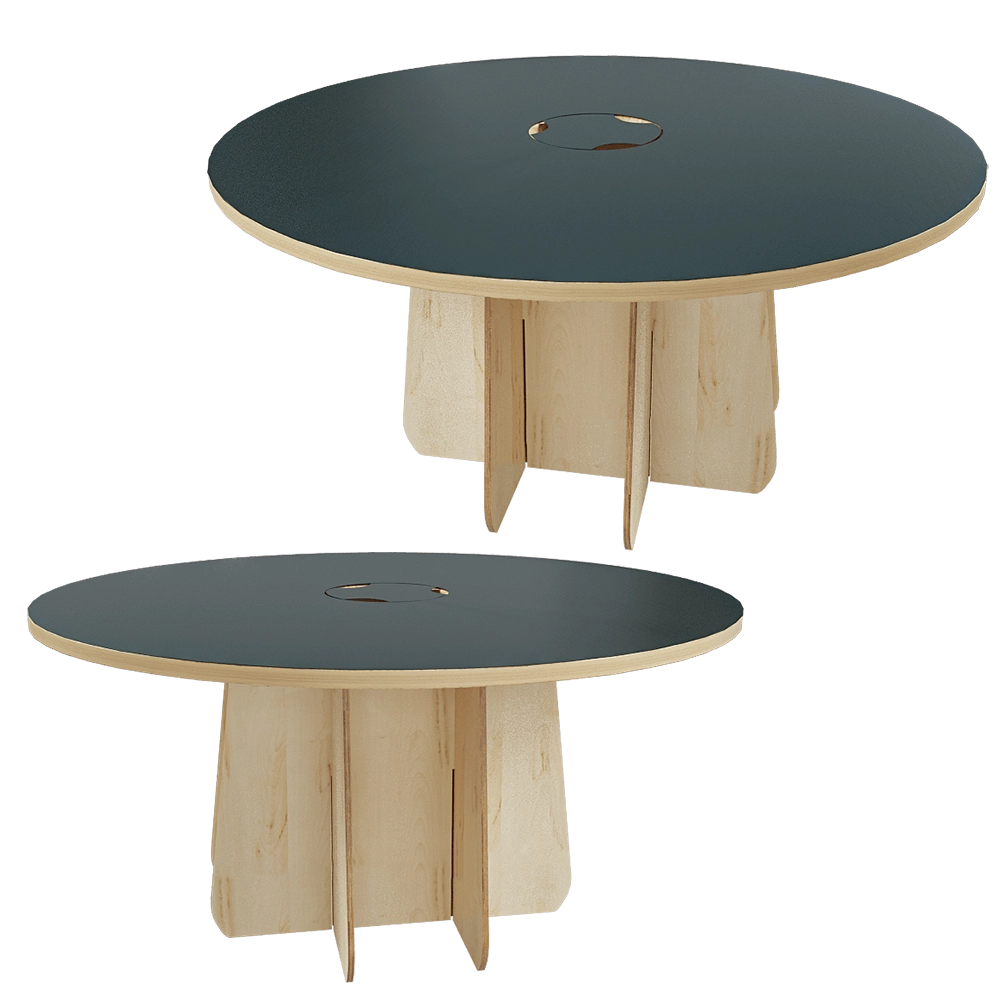 Lundbergs Möbler – Round table Funghi 3D Model Lundbergs Möbler – Round table Funghi 3D Model