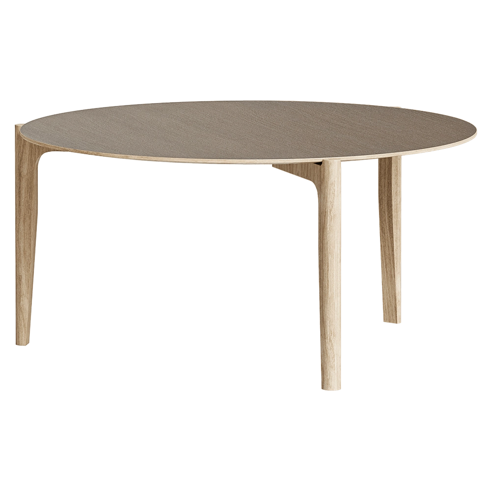 Lundbergs Möbler  – Table Oas Big Round 3D Model