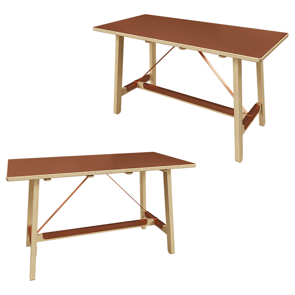 Lundbergs Möbler – Table StandByMe 3D Model Lundbergs Möbler – Table StandByMe 3D Model