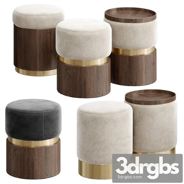 Lune stools by carlyle collective Lune stools by carlyle collective