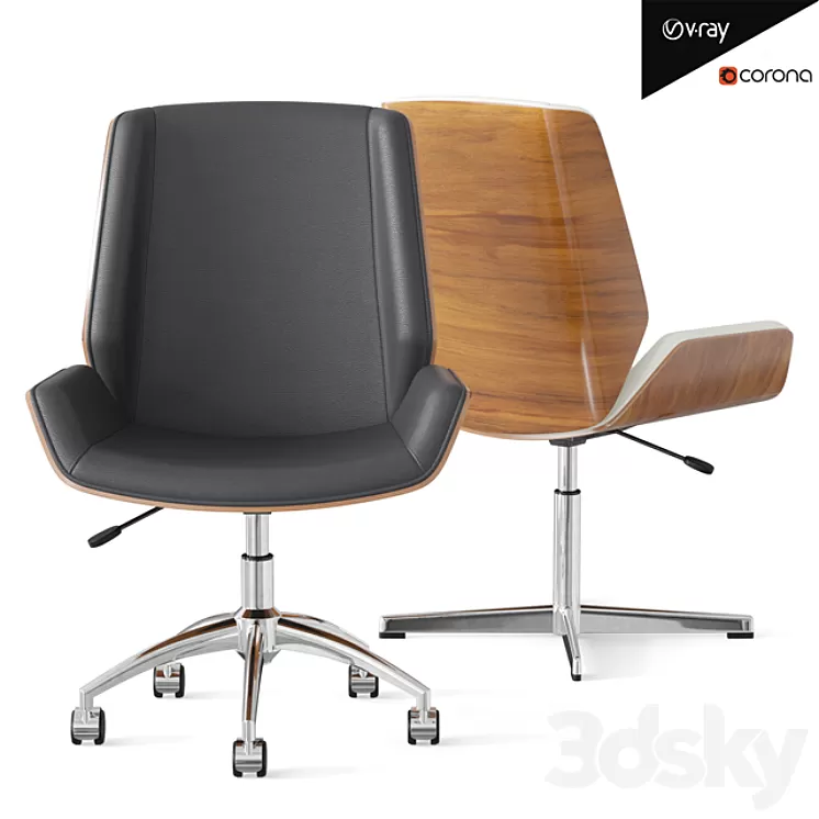 LUS101 Office Chair 3D Model LUS101 Office Chair 3D Model