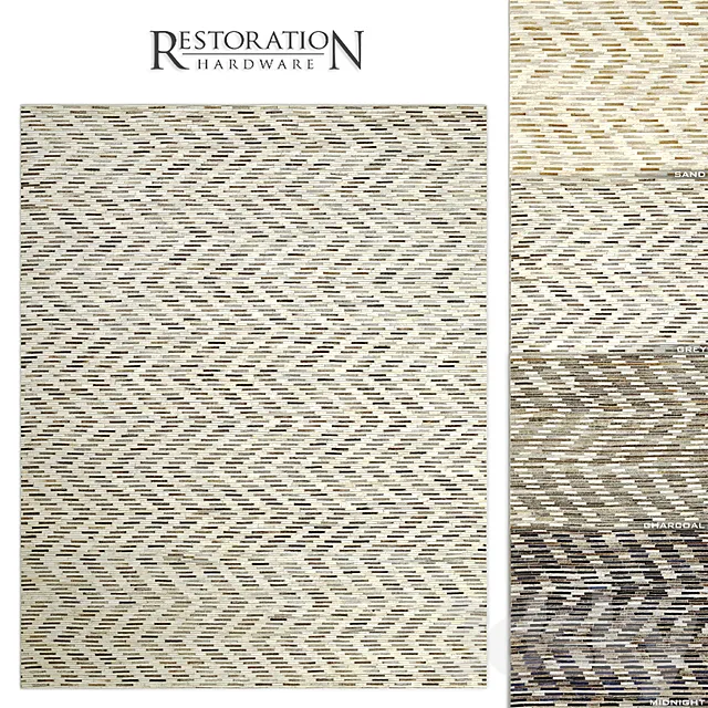 Luso Hide Rug RH 3D Model Luso Hide Rug RH 3D Model