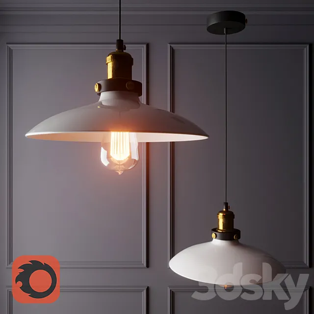 Lussole Loft IX LSP-9605 3D Model