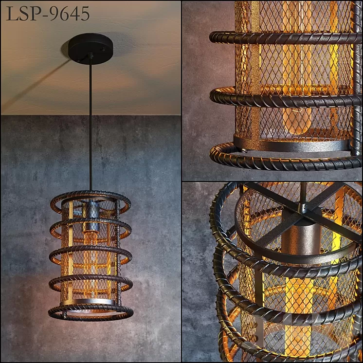 Lussole Loft LSP-9645 3D Model