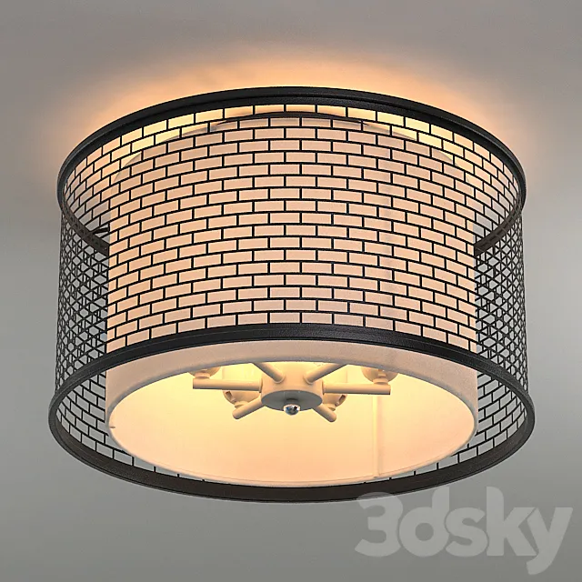 Lussole Loft LSP-9676 3DModel Lussole Loft LSP-9676 3DModel