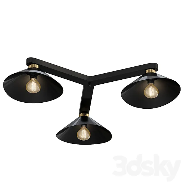 Lussole Loft Opelika 3D Model Lussole Loft Opelika 3D Model