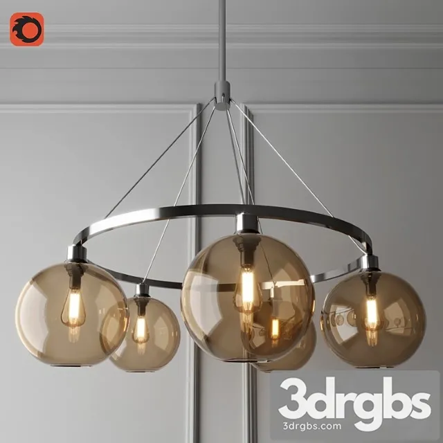 Luster sola 36 solitaire chandelier 3D Model Download Luster sola 36 solitaire chandelier 3D Model Download