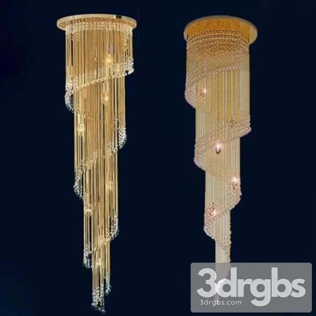 Lustra Spiral 3D Model Download Lustra Spiral 3D Model Download