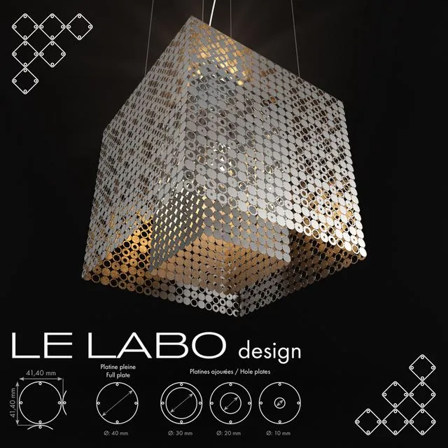 Lustre Bubble by Le Labo design 3D Model Lustre Bubble by Le Labo design 3D Model