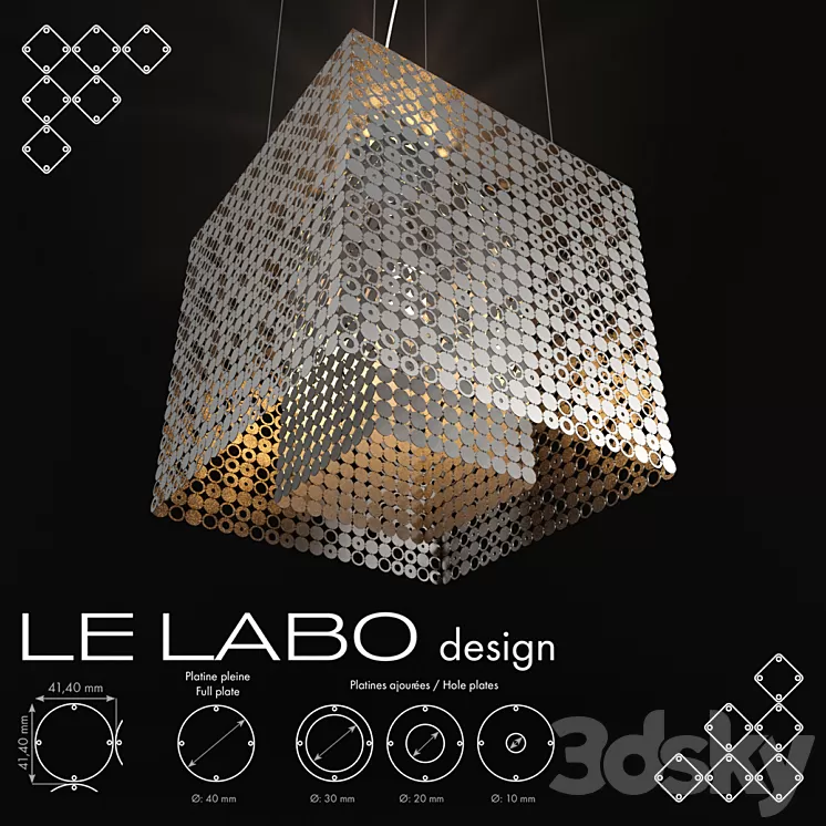 Lustre Bubble by Le Labo design 3D Model