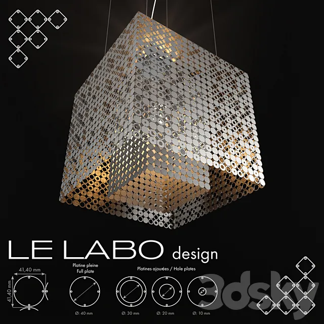 Lustre Bubble by Le Labo design 3DModel