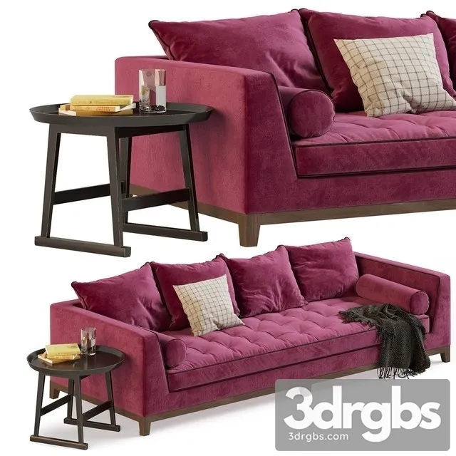 Lutetia Sofa 3D Model Download