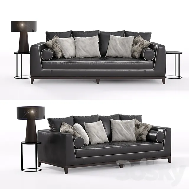 Lutetia sofa model 3DModel Lutetia sofa model 3DModel