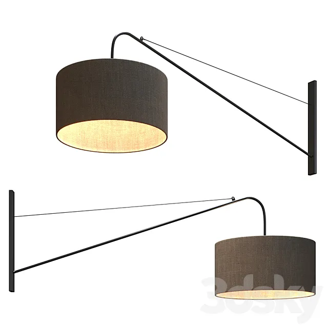 luxcambra ARCO A wall light 3DModel