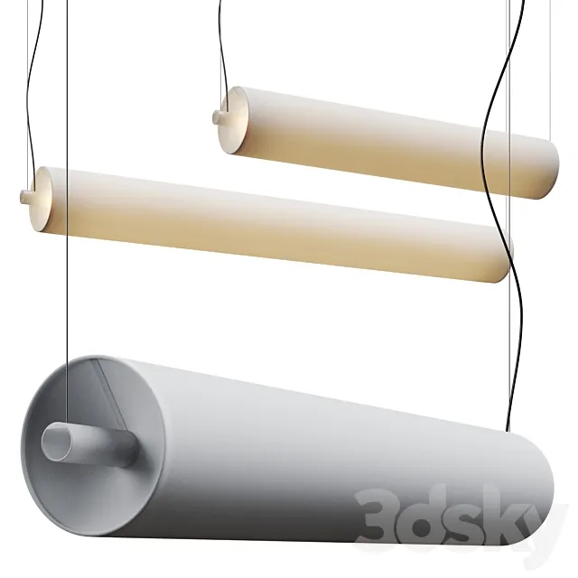 Luxcambra Barceloneta Pendant Lamps 3D Model Luxcambra Barceloneta Pendant Lamps 3D Model