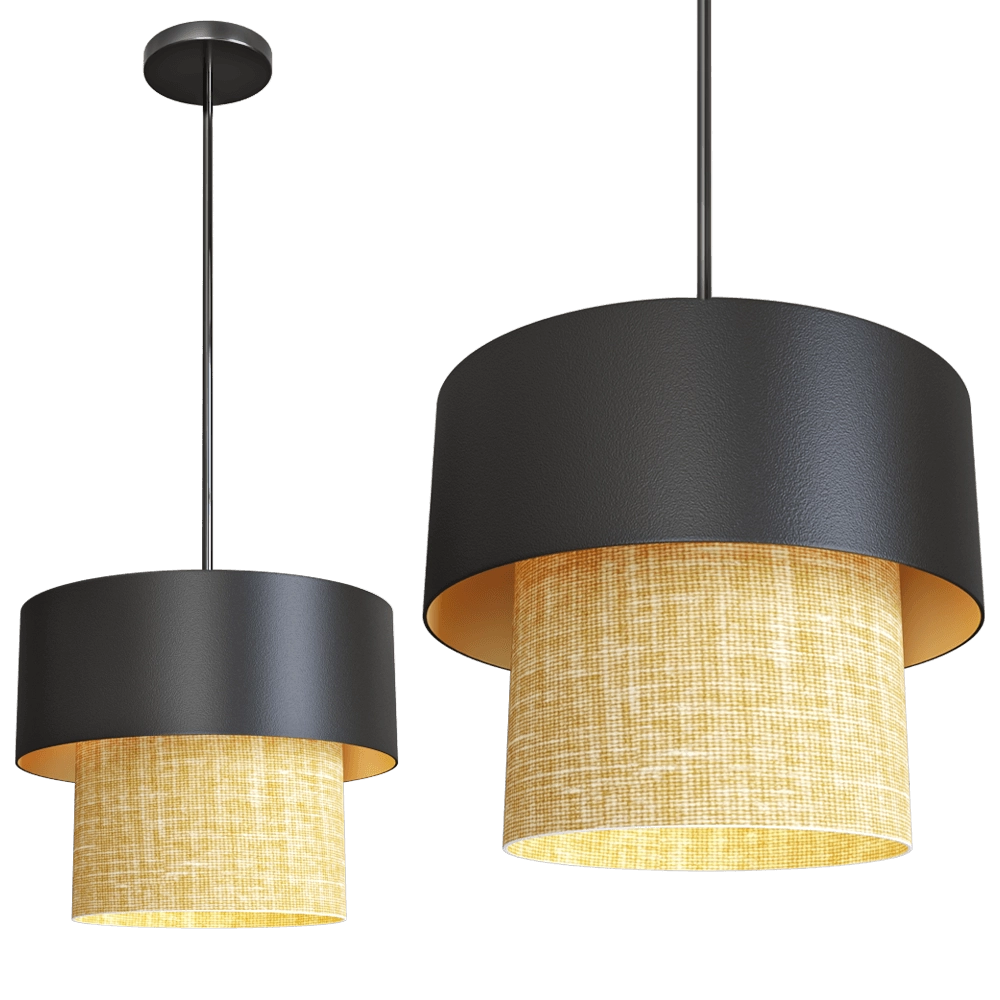 Luxcambra – Pendant lamp Kan C doble 3D Model Luxcambra – Pendant lamp Kan C doble 3D Model