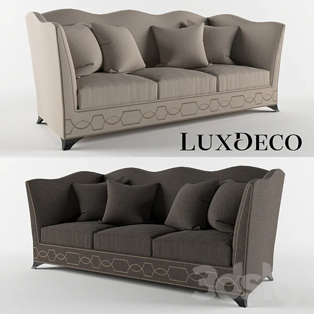 LuxDeco Eaton sofa 3D Model