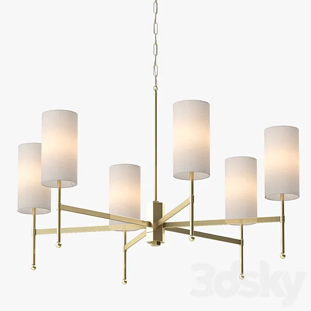 LuxDeco Stem Chandelier 3DModel