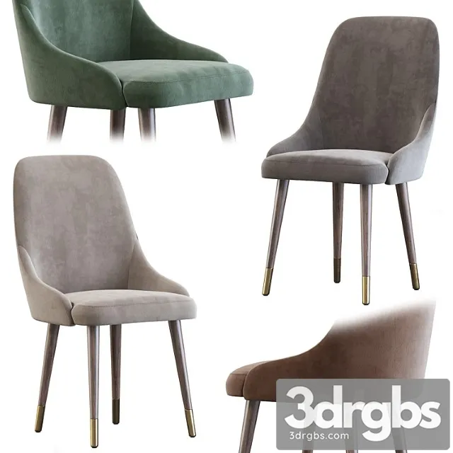 Luxdeco torre adima side chair_1 2 3D Model Download Luxdeco torre adima side chair_1 2 3D Model Download