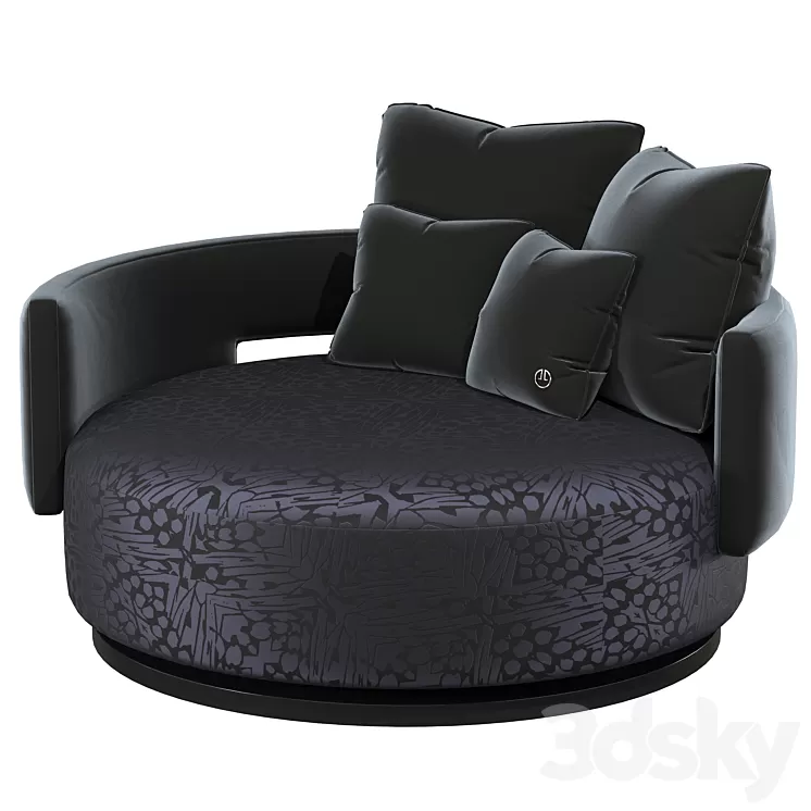 luxence elsa armchair 3D Model luxence elsa armchair 3D Model