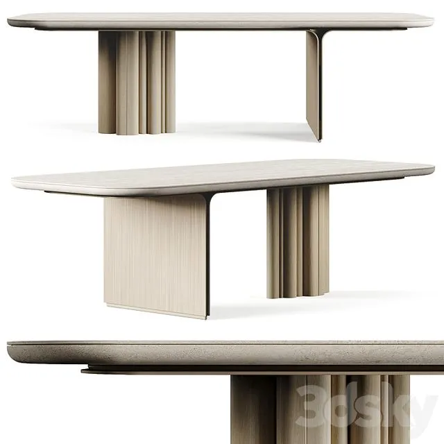 LuxLucia Casa OASIS V275DT1 Dining Table 3D Model LuxLucia Casa OASIS V275DT1 Dining Table 3D Model