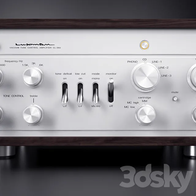 Luxman CL-38U 3D Model