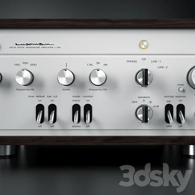 Luxman L-305 3D Model