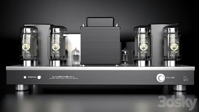 Luxman MQ-88u 3D Model