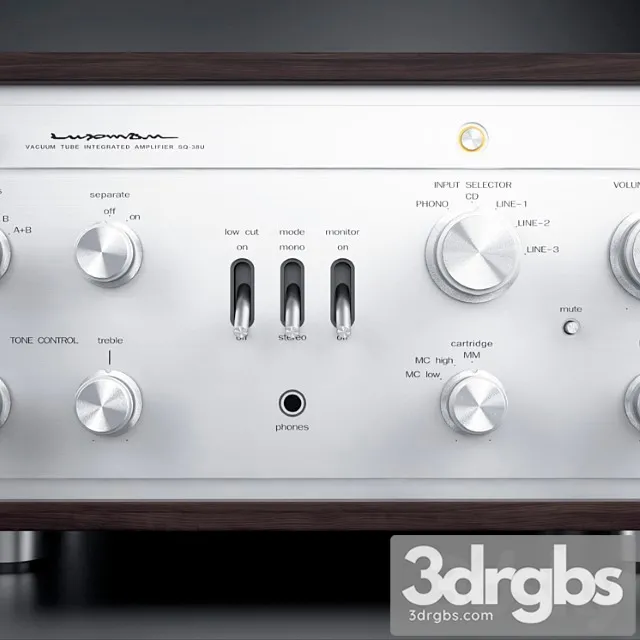 Luxman SQ 38U 3D Model Download