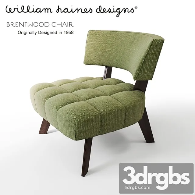 Luxurious Brentwood Chair 3D Model Download Luxurious Brentwood Chair 3D Model Download