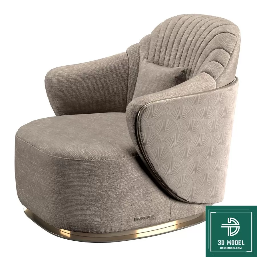 LUXURY – 3D Models – ARMCHAIR – 003