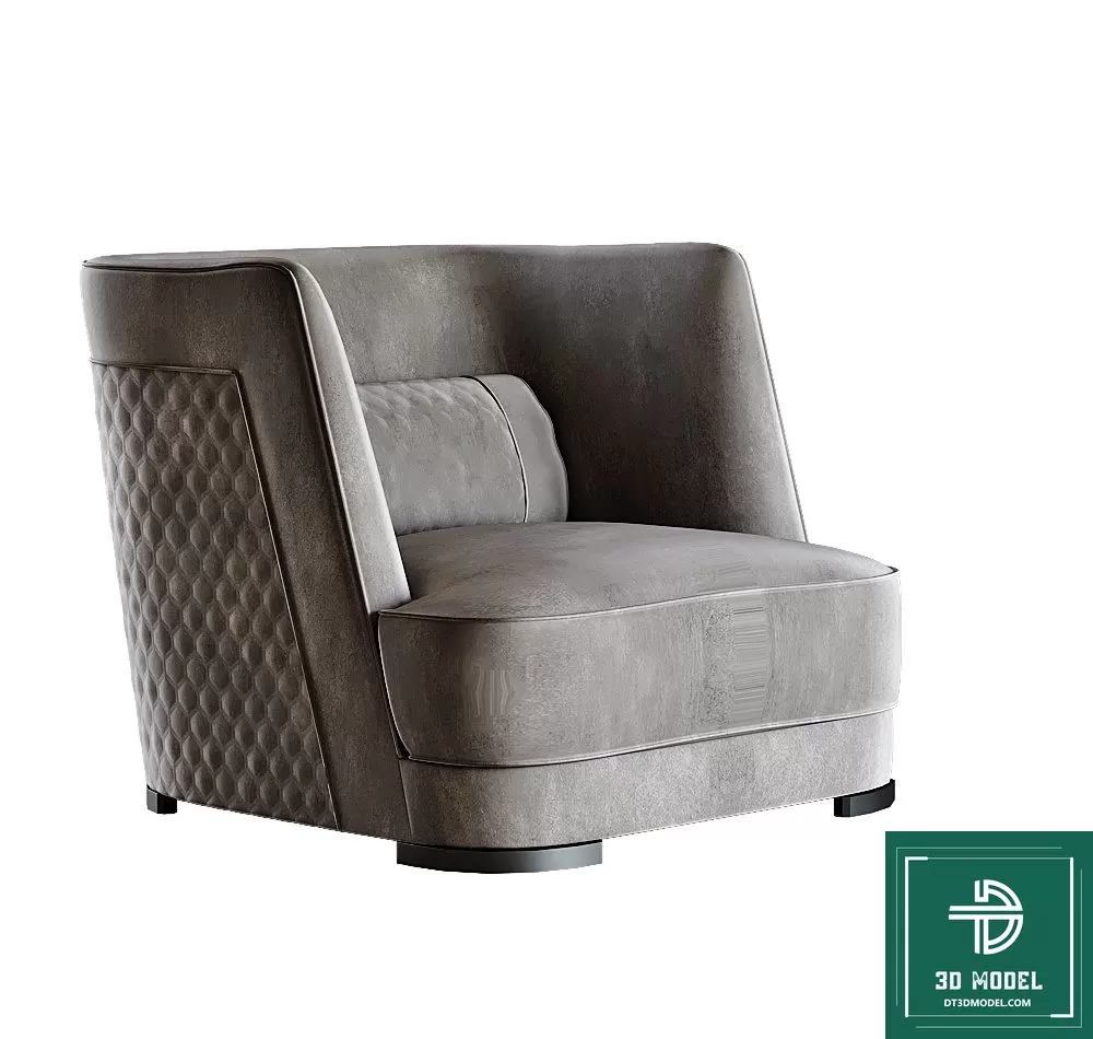 LUXURY – 3D Models – ARMCHAIR – 007