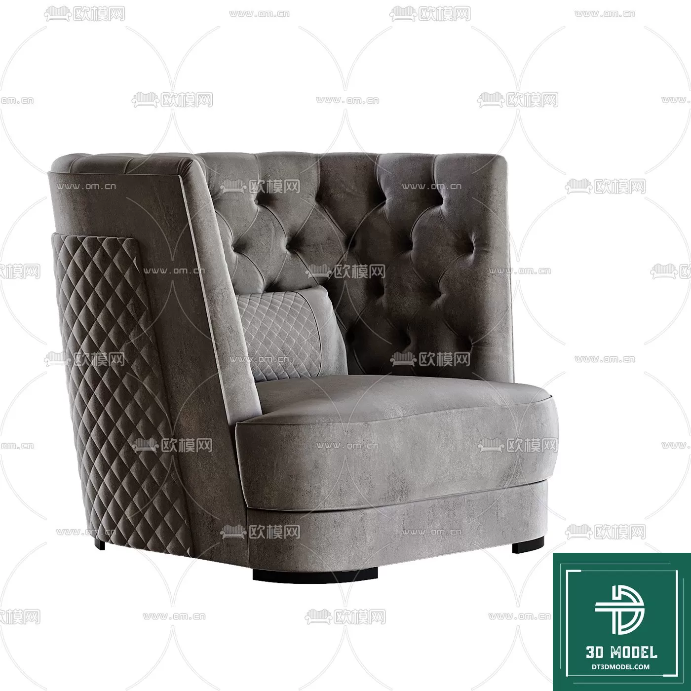 LUXURY – 3D Models – ARMCHAIR – 008