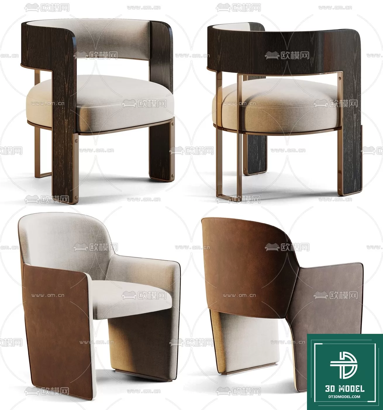 LUXURY – 3D Models – ARMCHAIR – 015