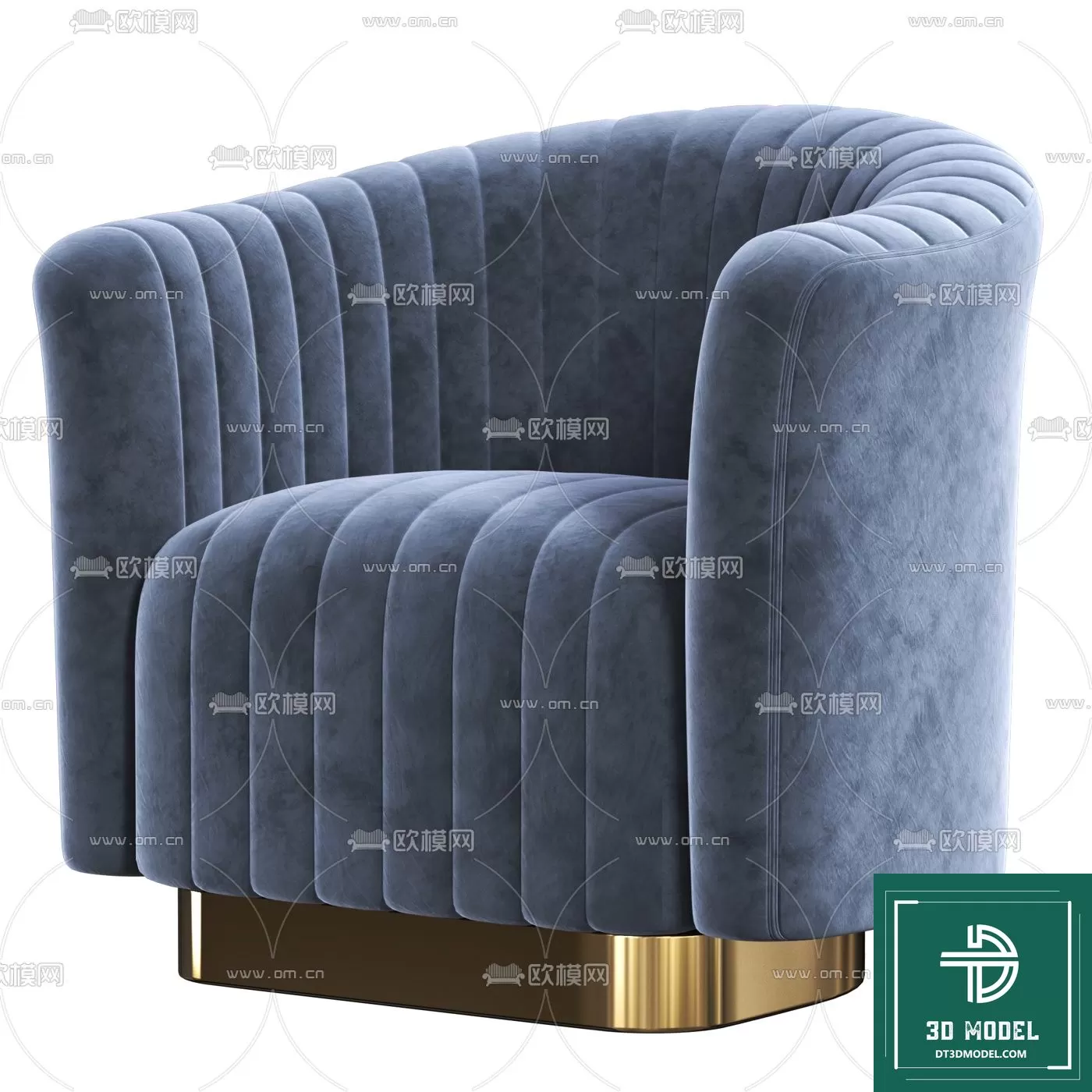 LUXURY – 3D Models – ARMCHAIR – 018