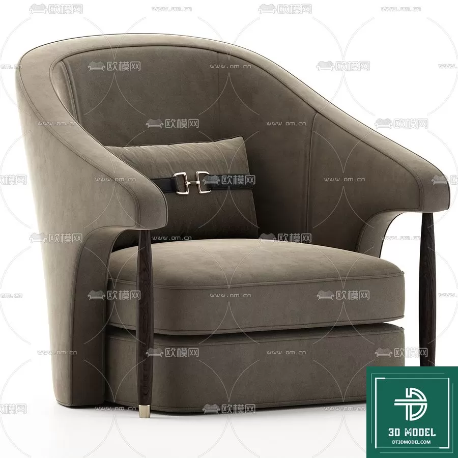 LUXURY – 3D Models – ARMCHAIR – 019