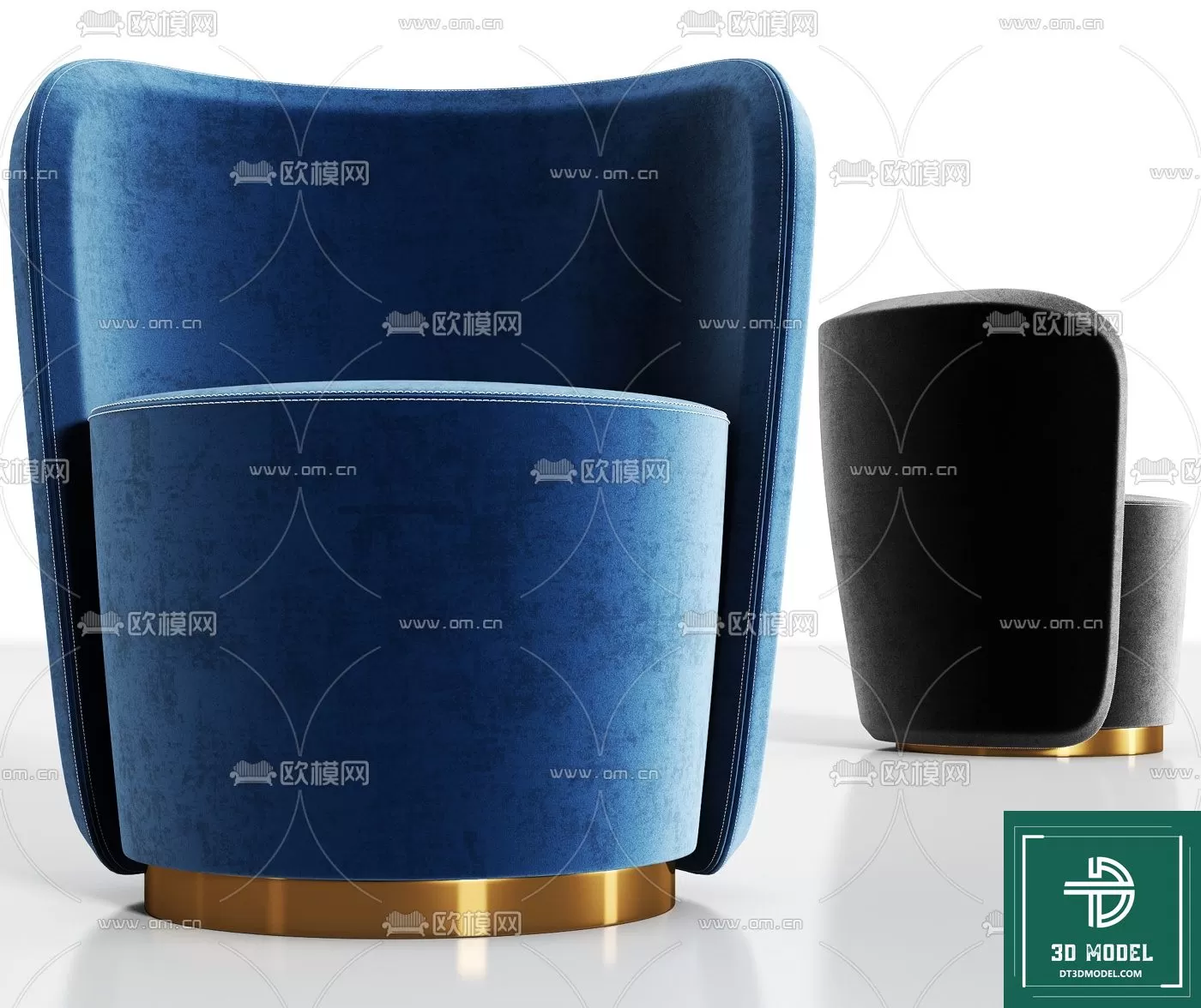 LUXURY – 3D Models – ARMCHAIR – 030