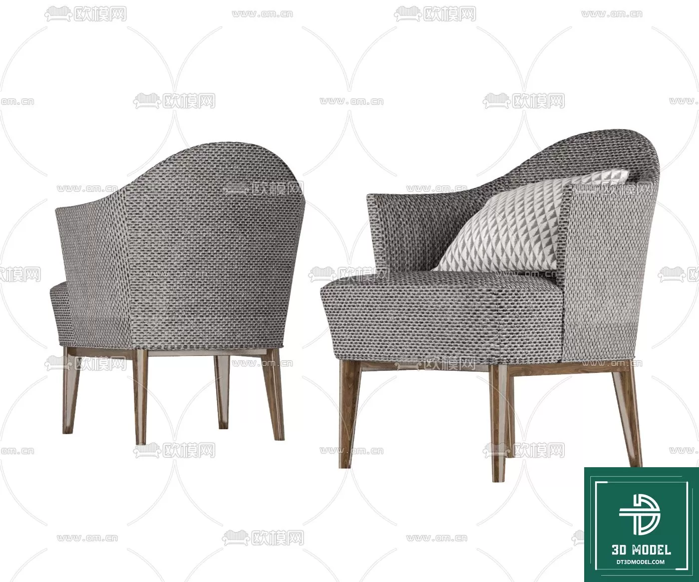 LUXURY – 3D Models – ARMCHAIR – 033