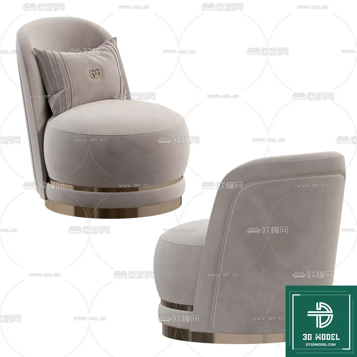 LUXURY – 3D Models – ARMCHAIR – 041