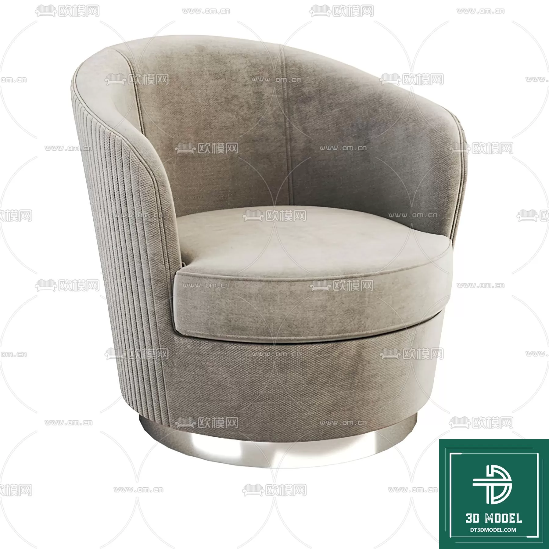 LUXURY – 3D Models – ARMCHAIR – 043